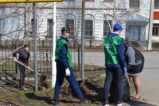 Волонтеры Поречья приняли участие во Всероссийском субботнике
