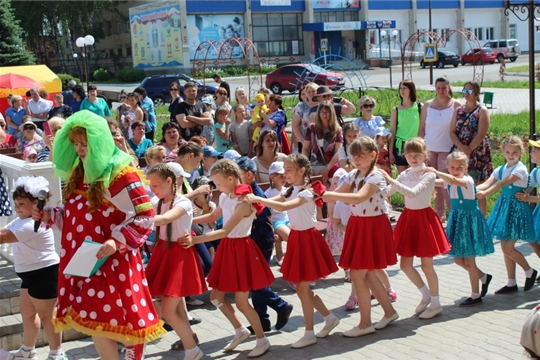 Праздник, посвященный Международному дню защиты детей