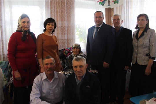 Жительница деревни Какерли-Шигали Шемуршинского района отметила 90 - летний юбилей