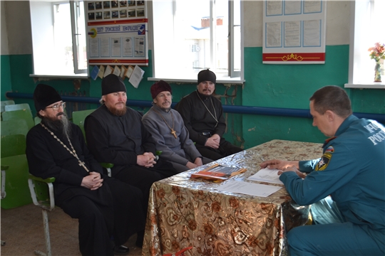Обеспечение пожарной безопасности Православных храмов в период проведения Пасхальных праздников на территории Шемуршинского района
