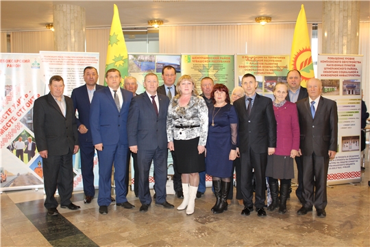 Делегация Шемуршинского района приняла участие в торжественном мероприятии, посвященном Дню местного самоуправления