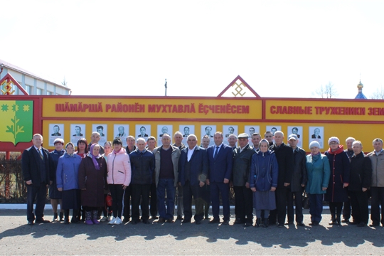 В Шемуршинском районе состоялась торжественная церемония открытия Галереи памяти