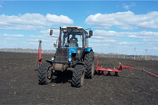В Шемуршинском районе весенние полевые работы  проходят активными темпами