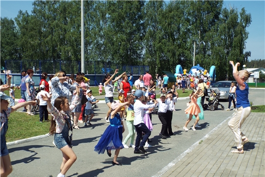 В Шемуршинском районе Международный день защиты детей отметили веселым праздником