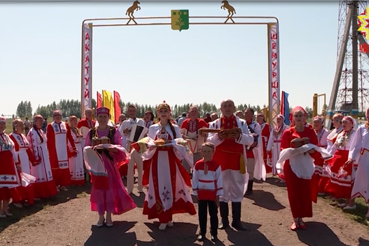 В Шемуршинском районе состоялся традиционный праздник песни, труда и спорта «Акатуй - 2019» (чувашская версия)