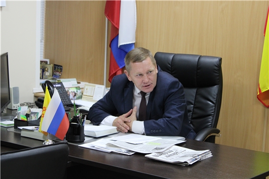 Глава администрации Шемуршинского района Владимир Денисов провел еженедельную планерку