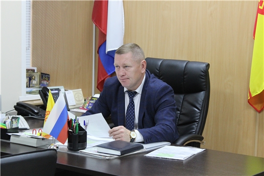 Состоялось еженедельное совещание под председательством главы администрации Шемуршинского района Владимира Денисова