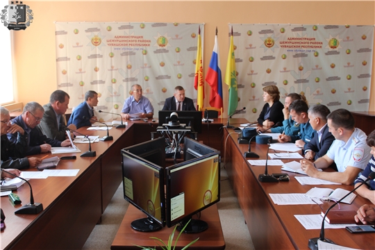 В администрации Шемуршинского района проведено заседание КЧС и ОПБ