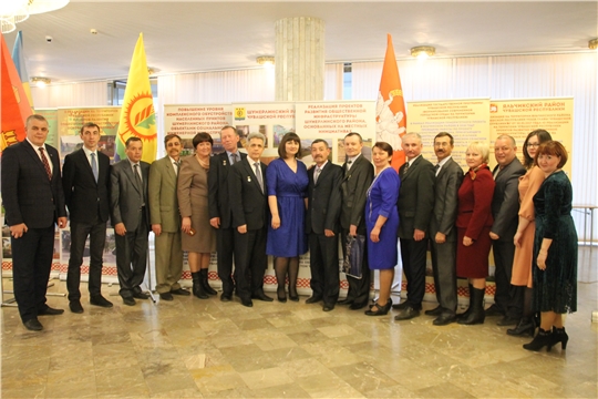 Делегация Шумерлинского района приняла участие в торжественном мероприятии, посвященном Дню местного самоуправления