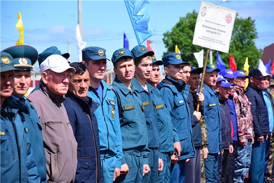 24 мая 2019 года в Ибресинском районе прошел смотр-конкурс на звание «Лучшее подразделение ДПК Чувашской Республики 2019 года».