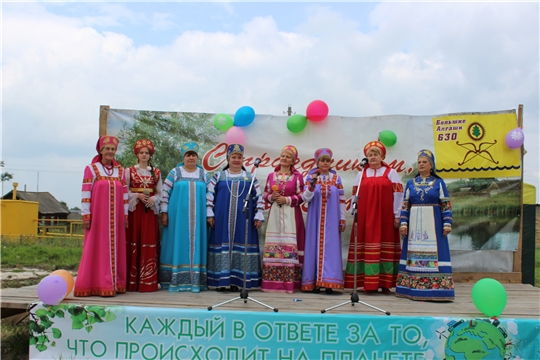 Село Большие Алгаши отметило свое 630-летие.