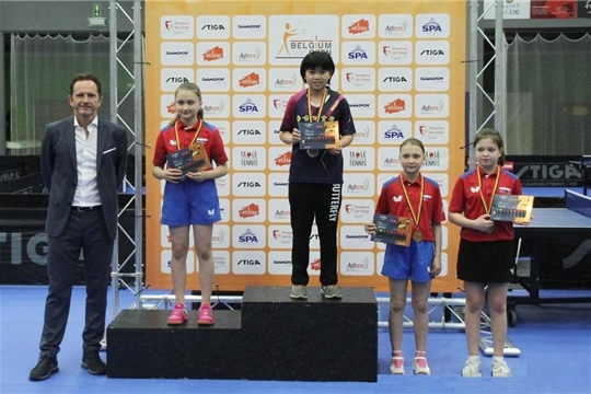 Воспитанники чувашской школы настольного тенниса стали призерами международных соревнований в Бельгии