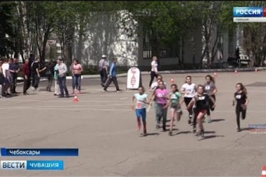 В Чебоксарах прошла легкоатлетическая эстафета на призы олимпийской чемпионки Валентины Егоровой