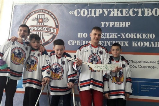 Детская следж-хоккейная команда «Атал» вернулась с бронзовой медалью со всероссийского турнира «Содружество»