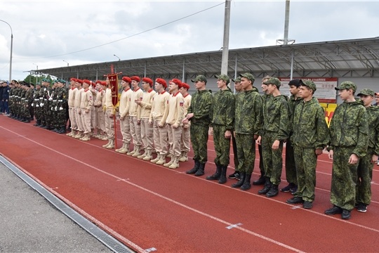 Военно-патриотический клуб «Олимп» Цивильского района победил в Спартакиаде молодежи допризывного возраста