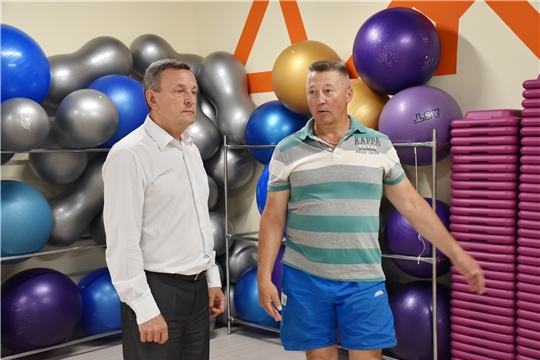 Михаил Богаратов ознакомился с работой нового фитнес-центра в столице Чувашии