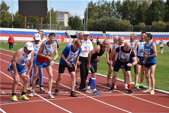 Легкоатлетический забег ветеранов спорта в рамках Дня физкультурника