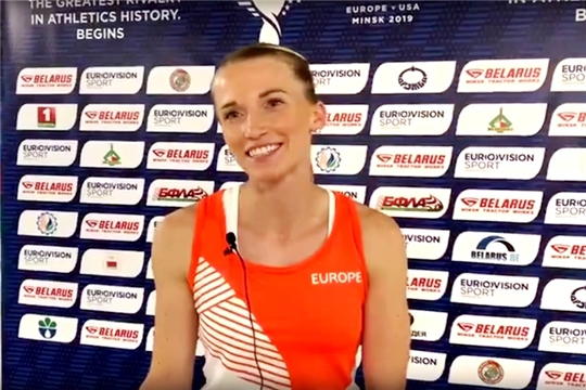 «Золото» завоевала Анжелика Сидорова в легкоатлетическом матче Европы и США