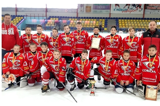 Юношеский состав ХК «Сокол-2007» - бронзовый призер предсезонного турнира