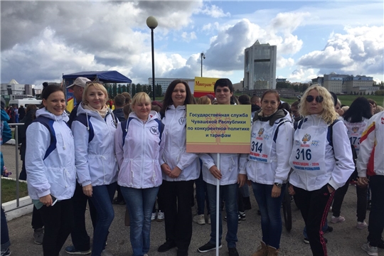 Сотрудники Госслужбы приняли участие  во Всероссийском дне бега «Кросс Нации»
