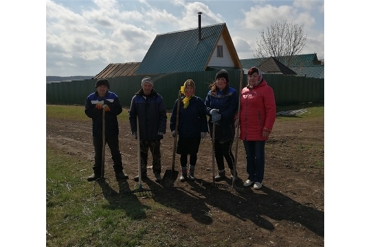 Экологический субботник в деревне Карак- Сирмы