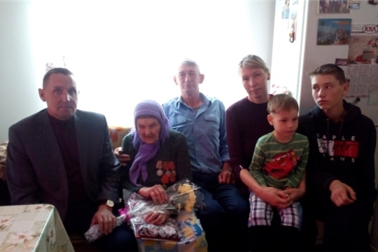 Труженица тыла, ветеран труда Мария Семеновна Ильина отметила 90-летний юбилей