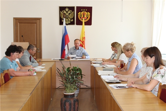 Заседание антинаркотической комиссии  в Урмарском районе
