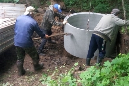 Ремонт родника в с.Ковали