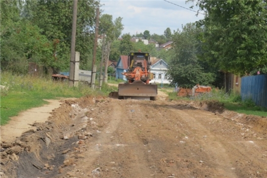 Начат ремонт грунтовой дороги в Арабосинском сельском поселении