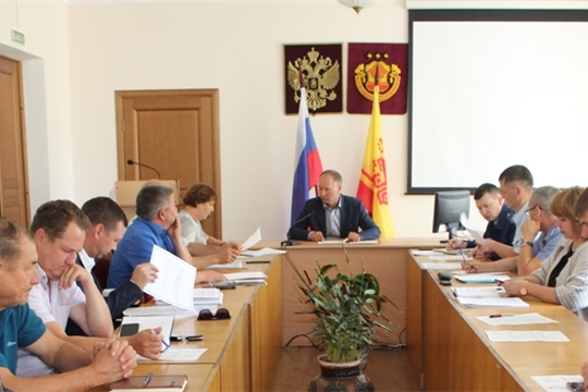 Заседание комиссии по безопасности дорожного движения в Урмарском районе