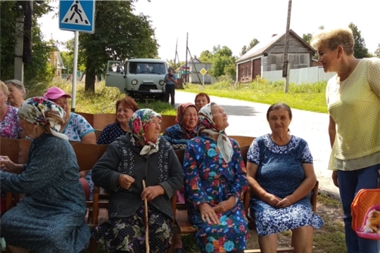 Участковая служба в д. Новое Муратово Тегешевского сельского поселения