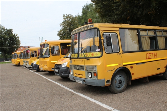 В Урмарском районе в  преддверии нового учебного года школьные автобусы прошли проверку