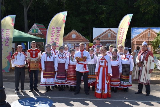 Урмарский район принял участие в праздновании Дня рождения города Чебоксары
