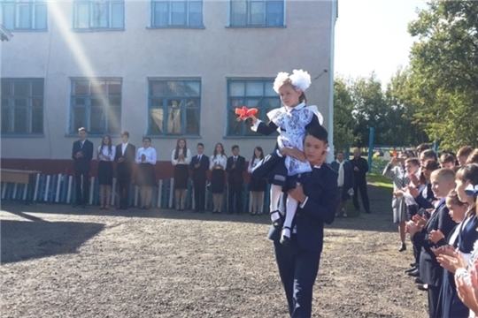 День знаний в Чубаевской школе