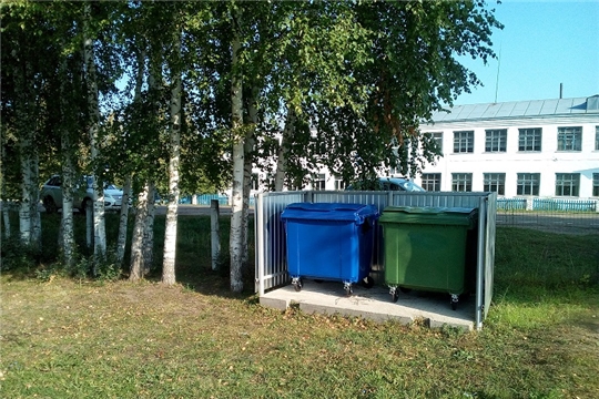 В Чубаевском сельском поселении завершаются работы по расстановке контейнеров на площадки ТКО