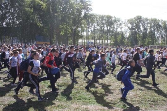21 сентября на центральном стадионе п. Урмары состоится Всероссийский день бега «Кросс Нации-2019»