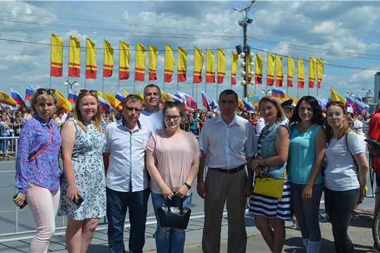 Коллектив Госветслужбы Чувашии принял участие в мероприятии, посвященном Дню России