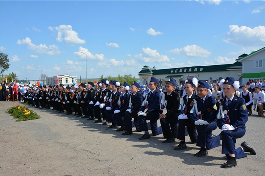 Праздничный митинг в селе Калинино, посвященный 74-й годовщине Победы в Великой Отечественной войне