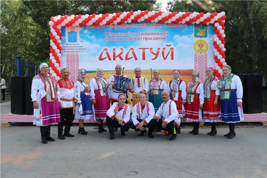 Фольклорный коллектив "Санар" принял участие в праздновании "Акатуй-2019" в Саратовской области