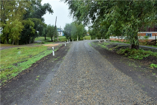 В деревне Старые Шорданы состоялось открытие дороги