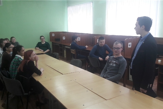 В Ядринском районе прошел Единый информационный молодежный день