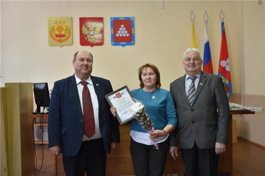 Сегодня в Ядринской районной администрации состоялось торжественное мероприятие, посвященное Дню местного самоуправления