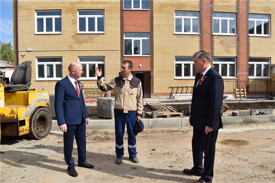 Близится к завершению строительство новой школы в Ядрине