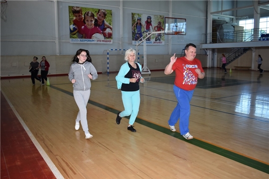 Сегодня в ФСК "Присурье" прошел традиционный День здоровья и спорта!