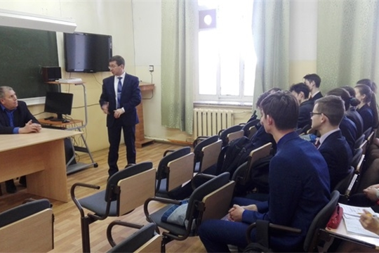 Встреча обучающихся 11 класса гимназии  с представителями Чувашской государственной сельскохозяйственной академии