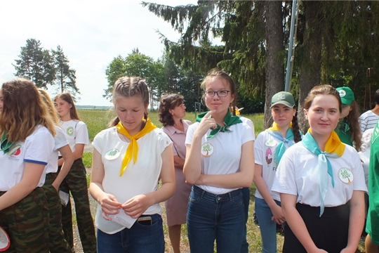 XXIII слет школьных лесничеств Ядринского района «Сохраним цветущий мир Присурья!»