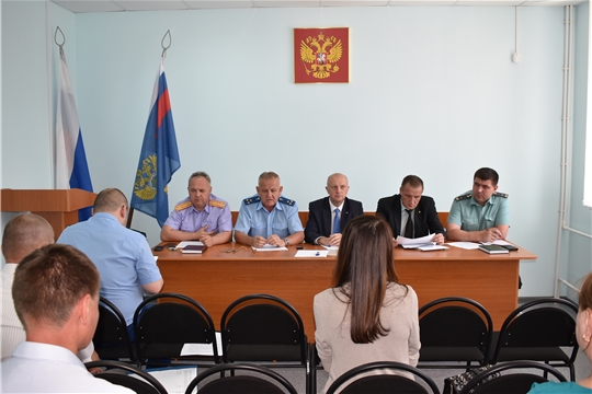 Состоялось координационное совещание руководителей правоохранительных органов Ядринского района