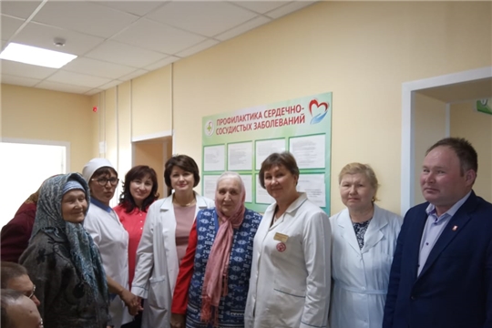 В рамках Единого информдня Елена Барсукова встретилась с жителями Яльчикского района