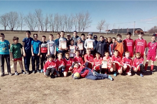 20 апреля состоялись районные соревнования по футболу на призы клуба «Кожаный мяч» среди юношей 2006-2007 годов рождения