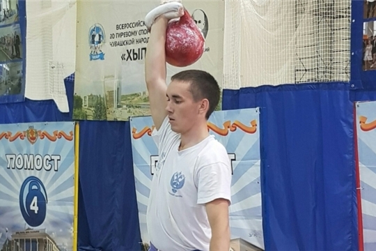 Команда гиревиков Яльчикского района - вторая на Кубке Чувашии по гиревому спорту